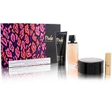 Mackie by Bob Mackie for Women 4 Piece Set Includes: 3.4 oz Eau de Toilette Spray + 6.8 oz Luxurious Body Cream + 3.5 oz Luxurious Dusting Powder + 3.5ml Parfum