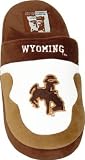 Wyoming Cowboys Comfy Feet Scuff Slippers