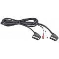 Thomson KCV181 Scart-Kabel mit Audioausgang, 2 Cinch-Stecker (geschirmt)