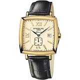 Raymond Weil Watches- Raymond Weil Tradition Automatic 18k Gold Plated Ivory Dial Mens Watch by magazines