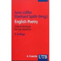 English Poetry: Eine Anthologie f�r das Studium (Uni-Taschenb�cher S)