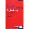 English Poetry: Eine Anthologie f�r das Studium (Uni-Taschenb�cher S)