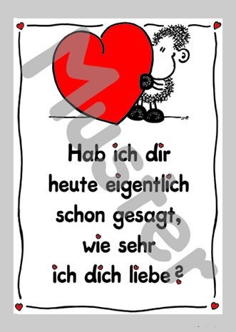Sheepworld Hab ich dir heute eigentlich schon gesagt...