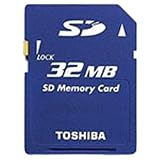 Toshiba SD-M3203B3 32MB SD Card for e310, e330, e335, e740, e755
