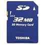Toshiba SD-M3203B3 32MB SD Card for e310, e330, e335, e740, e755