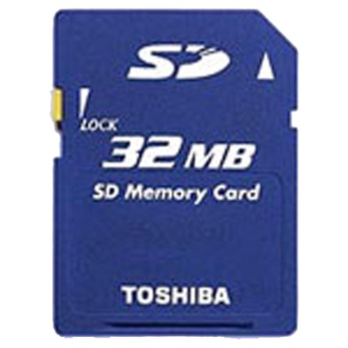 Toshiba SD-M3203B3 32MB SD Card for e310, e330, e335, e740, e755
