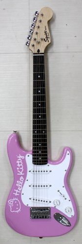SQUIER by FENDER Hello Kitty Mini PINK ミニ エレキギター 特価分