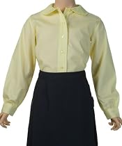 French Toast L/S Peter Pan Button-Down Shirt (Sizes 7 - 20)
