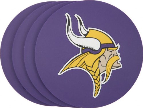 Minnesota Vikings Coaster 4-Pk