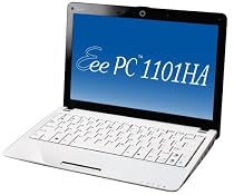 Asus Eee PC 1101HA 29,5 cm (11,6 Zoll) Netbook (Intel Atom Z520 1.3GHz, 2GB RAM, 250GB HDD, Intel GMA 500, Win 7 Home Premium) wei&szlig;