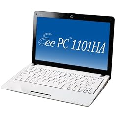 Asus Eee PC 1101HA 29,5 cm (11,6 Zoll) Netbook (Intel Atom Z520 1.3GHz, 2GB RAM, 250GB HDD, Intel GMA 500, Win 7 Home Premium) wei�