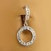 BODY JEWELRY SNAP IN SEXY TUMMYTOYS SILVER NAVEL BELLY RING CZ CLASP & CIRCLE OF LIFE