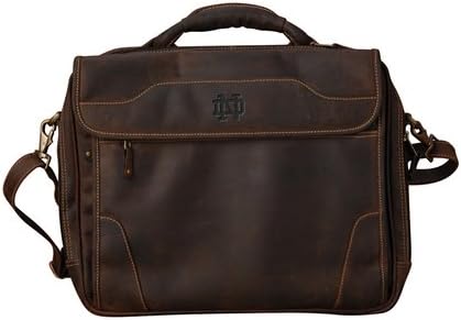 NCAA Notre Dame Fighting Irish Dakota Pines Leather Computer Briefcase