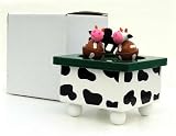 Dancing Cows - Traditional Wooden Music BoxIMAGE