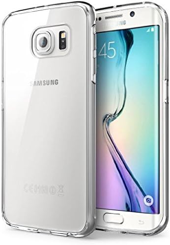 S6 Edge Case,Tekace Crystal Clear Anti-scratches Hybrid Bumper TPU/PC Case for S6 Edge-ultra clear