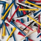 Rj sports golf tees 2 1/8 asstd 100 ct