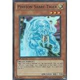 YuGiOh Zexal Photon Shockwave Single Card Photon Sabre Tiger PHSW-EN081 Super Rare