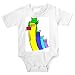 Onesie with climbing, frog, graph, amphibian, percentage