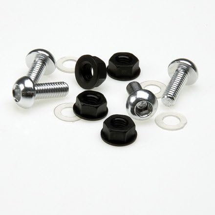 Lockhart Phillips License Plate Screw Kit (SILVER)