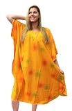 Captiviting Allover Printed Kaftan Plus Size Tunic Cover up Valentine's Day Gift