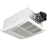Delta BreezRadiance RAD80L 80 CFM Exhaust Fan with Light and Heater