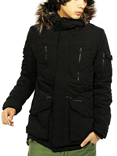 (エイト) 8(eight)モッズコートシャーリング加工ミリタリージャケット