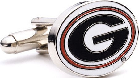 Cufflinks Inc Men's Georgia Bulldogs Cufflinks White/Black/Red