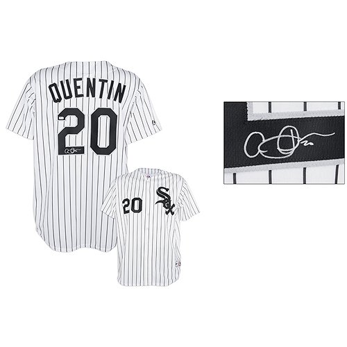 Mounted Memories Chicago White Sox Carlos Quentin Autographed Jersey