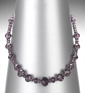 Multi-Faceted Bead Collar Necklace