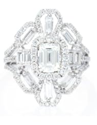 Diamond 18k White Gold Ring