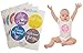 Belly Doodles 16 Baby Month Stickers Flowers
