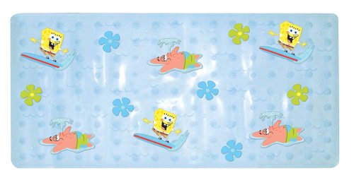 Ginsey Spongebob Bath Mat 'Surfin'