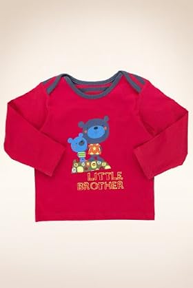 Pure Cotton Little Brother Bear T-shirt