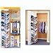 Shoes Away 30 Pair Shoe Hanging Closet Door Storage Space Saver