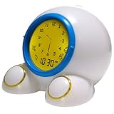 Teach Me Time kid's Talking Alarm Clock with snooze