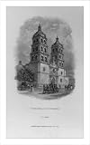 Historic Print (L): Cathedral of Durango [Mexico]