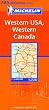 Michelin Map USA Western, Western Canada 585 (Maps/Regional (Michelin))