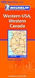 Michelin Map USA Western, Western Canada 585 (Maps/Regional (Michelin))