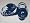 NEW YORK YANKEES Team Logo Plush Fuzzy Non-Skid Sneaker Slippers , Medium