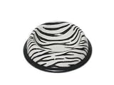 PawProof Medium Designer Pet Bowls, Safari Collection - Zebra
