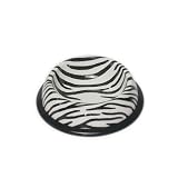 PawProof Medium Designer Pet Bowls, Safari Collection - Zebra