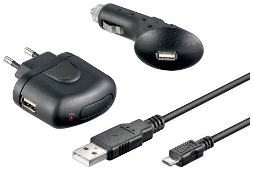 1aTTack 3 in1 Ladeger&auml;t Set (230V, 500mAh, USB 2.0)