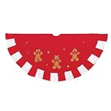 Kurt Adler 48-Inch Gingerbread Tree skirt