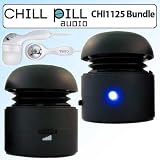 Buy Chill Pill CHI1125B Mobile Speakers for Ipods MP3 Players and Laptops Black Bundle With Coby...  by Chill Pill