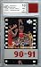 1998 Upper Deck Living Legend #47 Michael Jordan with Piece of Authentic Michael Jordan Chicago Bulls Red Game Used Jersey Graded BGS BECKETT 10 MINT GGUM Card