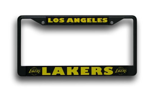 Rico Los Angeles Lakers Chrome License Plate Frame