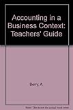 Accounting in a business context