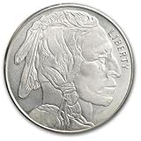 2010 Buffalo Design 1 oz (.999) Fine Silver Round in "Air-Tite" Capsule
