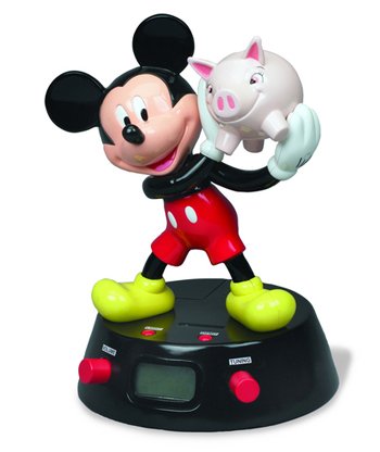 Kng 518384 Mickey Mouse Coin Bank-clock