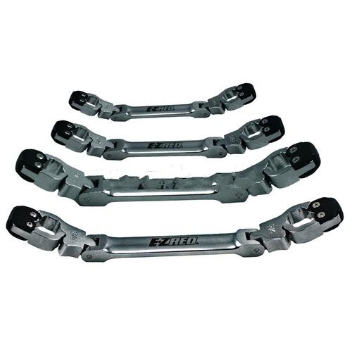 4 Piece Ratcheting Line Wrench Set (SAE)2pack Check Price